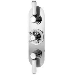 Asquiths Bathroom Asquiths Restore Triple Concealed Shower Valve With Diverter