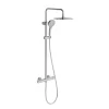 Villeroy & Boch Villeroy And Boch Verve Thermostatic Shower System - Chrome -Aqualisa Shop shower sytem l12