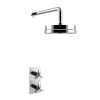 Heritage Bathroom Heritage Hemsby Dual Control Recessed Valve With 8" Fixed Head 1 Heritage Bathroom Heritage Hemsby Dual Control Recessed Valve With 8" Fixed Head -Aqualisa Shop shpdual02 ln