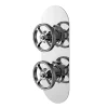 Hudson Reed Revolution Industrial Twin Concealed Thermostatic Shower Valve