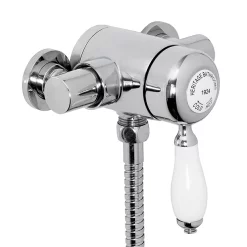 Heritage Bathroom Heritage - Ryde Single Control Exposed Mini Valve With Bottom Outlet - Chrome