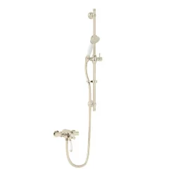 Heritage Bathroom Heritage - Ryde Dual Control Mini Valve With Flexible Kit - Vintage Gold