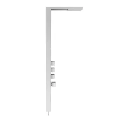 Milan Bathroom Milan Modern Stainless Steel Tower Shower Panel (Thermostatic)
