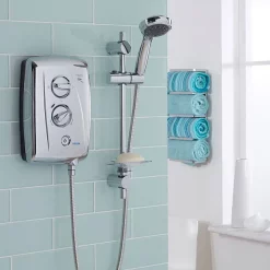 Triton T80Z 9.5 KW Fast-Fit Electric Shower - Chrome -Aqualisa Shop sp8chr9zff d2