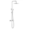 Crosswater - Atoll Square Multifunction Thermostatic Shower Valve And Kit -Aqualisa Shop sq600wc l
