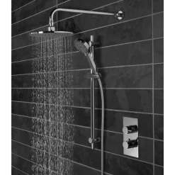 Tavistock Quantum Thermostatic Concealed Dual Function Diverter Valve Shower System