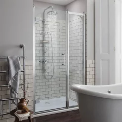 Urlington Bathroom Burlington Stour Thermostatic Exposed Two Outlet Shower Valve, Rigid Riser, Hose & Handset With Fixed Shower Head -Aqualisa Shop stour3 d2