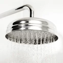 Victorian Plumbing Traditional Triple Concealed Shower Valve With Diverter, 8" Fixed Shower Head, 4 Body Jets & Slider -Aqualisa Shop traditionaltripleconcealedshowervalvewithdiverterpackagetsp1d4