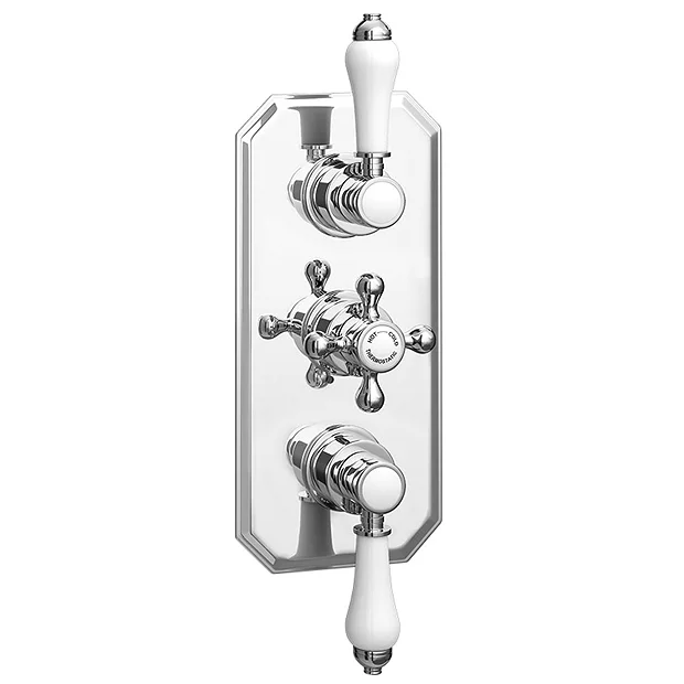 Trafalgar Traditional Shower Package With Fixed Head, Slide Rail Kit + Bath Spout 3 Trafalgar Traditional Shower Package With Fixed Head, Slide Rail Kit + Bath Spout
