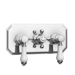 Trafalgar Traditional Triple Concealed Thermostatic Shower Valve With Diverter -Aqualisa Shop traf3sv d1