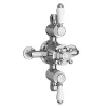 Trafalgar Traditional Triple Exposed Thermostatic Shower Valve -Aqualisa Shop trafalgartraditionaltripleexposedthermostaticshowervalvel