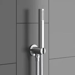 Trafalgar Triple Concealed Shower Valve Inc. Outlet Elbow, Handset & Curved Arm With Fixed Head -Aqualisa Shop trafalgartripleconcealedshowervalveincoutletelbowhandsetcurvedarmwithfixedheadd3
