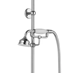 Trafalgar Traditional Deluxe Exposed Shower - Chrome -Aqualisa Shop ttdxc d3