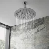 Venice Round Shower System With Concealed Valve + Ceiling Mounted Head -Aqualisa Shop ven1cpkd2