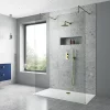 Venice Giro Twin Thermostatic Shower Valve With Diverter - Brushed Brass -Aqualisa Shop vg8tw02bb d4