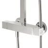 Bristan Vertico Thermostatic Exposed Bar Shower With Rigid Riser - Chrome