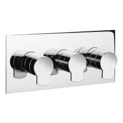 Crosswater - Wisp Triple Concealed Thermostatic Shower Valve